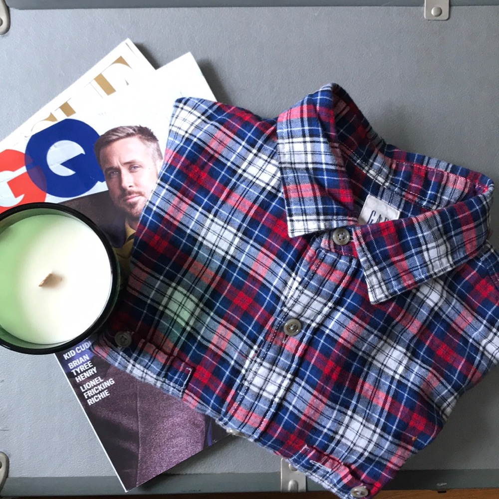 GAP Plaid Button-Down
